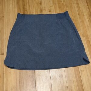 32 Degee cool Blue Gray Skort w Pockets Size S